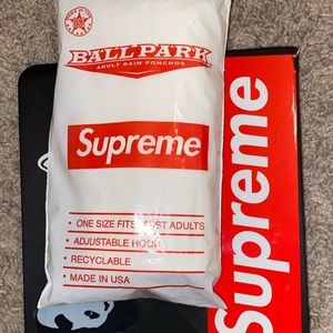 Supreme rain poncho